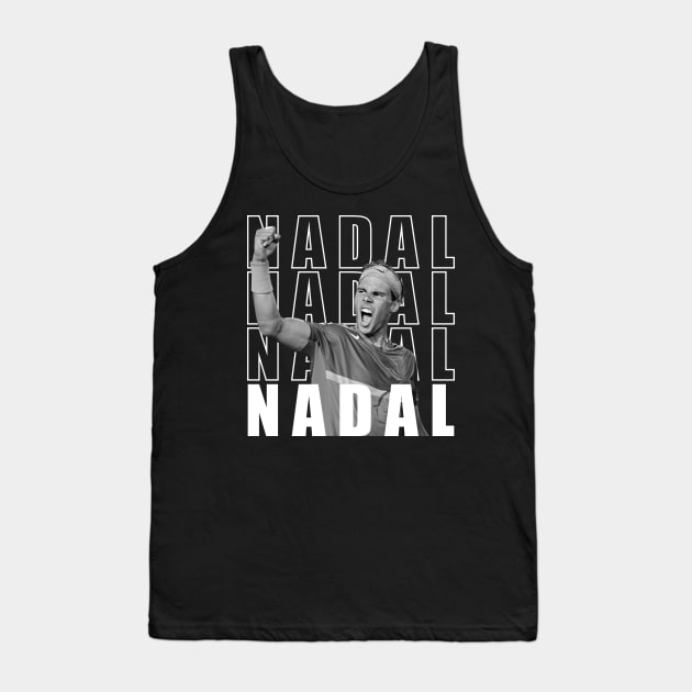 Rafael Nadal Tank Top by Justbrian